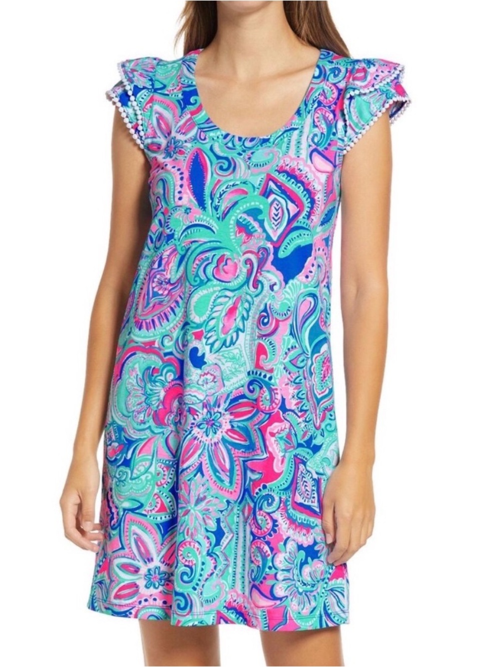 Lilly Pulitzer Bridgette dress in the "Living the Dream" print - Small